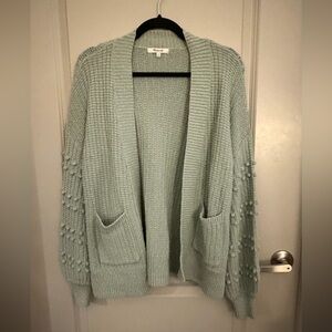Madewell Light Green Cardigan | Size Small